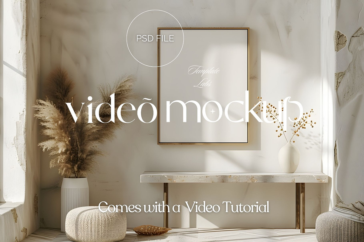 Video Frame Mockup, a Household Mockup by Templatelabsdesign (Photo 4 of 8)