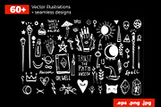 Doodle Witch - Magic Set & Patterns, an Outline Icon by Sopelkin (Thumbnail 9 of 10)