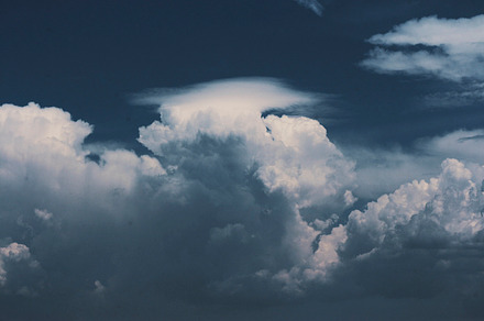 Blue clouds ii featuring vscofilm, clouds, and thunder