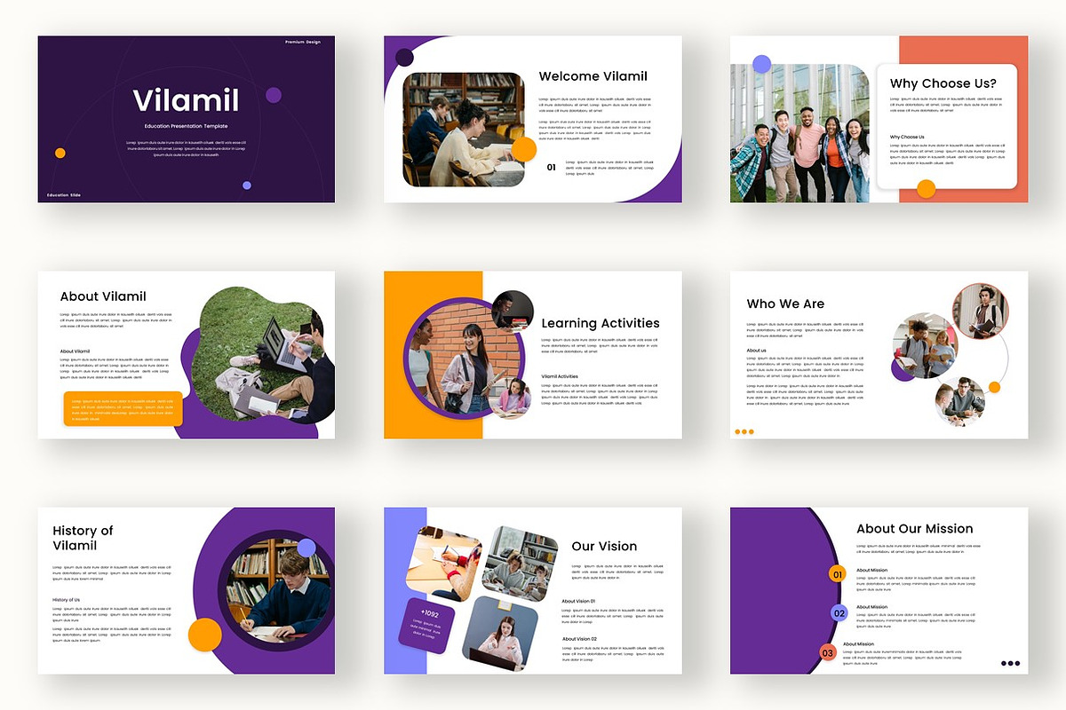 Modern Education Keynote Template, a Presentation Template by kreatifreya (Photo 2 of 5)
