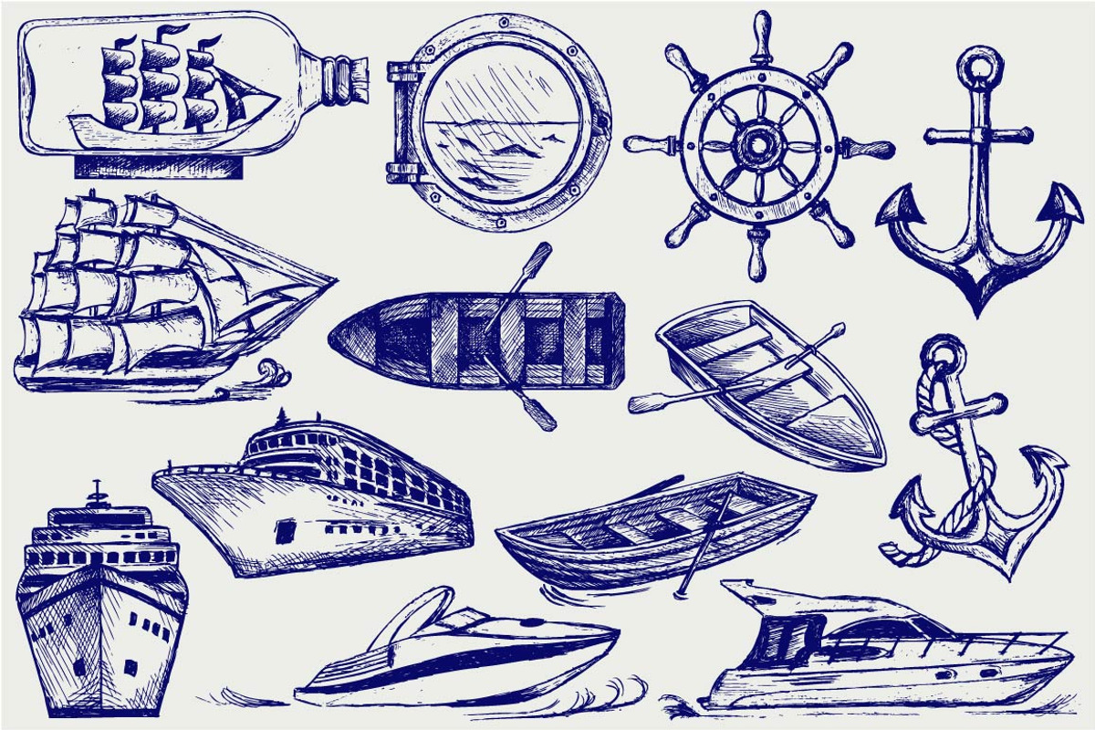 Water transport, an Object Graphic by LineworkStock (Photo 3 of 3)