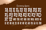 Armour Horse - Bold Western Display, a Slab Serif Font by Arterfak Project (Thumbnail 9 of 11)