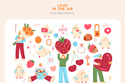 Love in the Air Romantic Vector Kit, a Person Illustration by Volha Studio (Thumbnail 2 of 11)