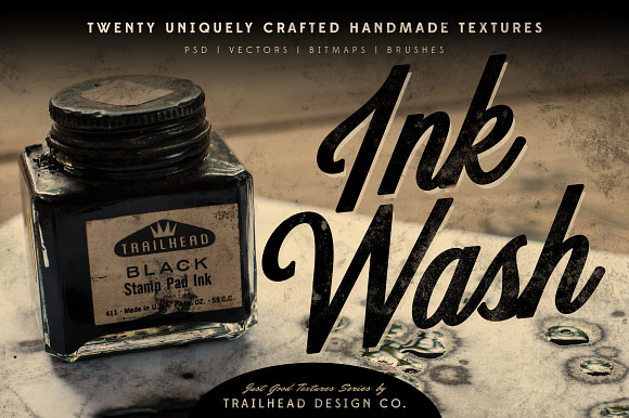 Just Good Textures - Ink Washes preview 7