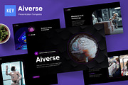 Aiverse - AI Keynote Template, a Presentation Template by Panen Creative (Thumbnail 1 of 6)