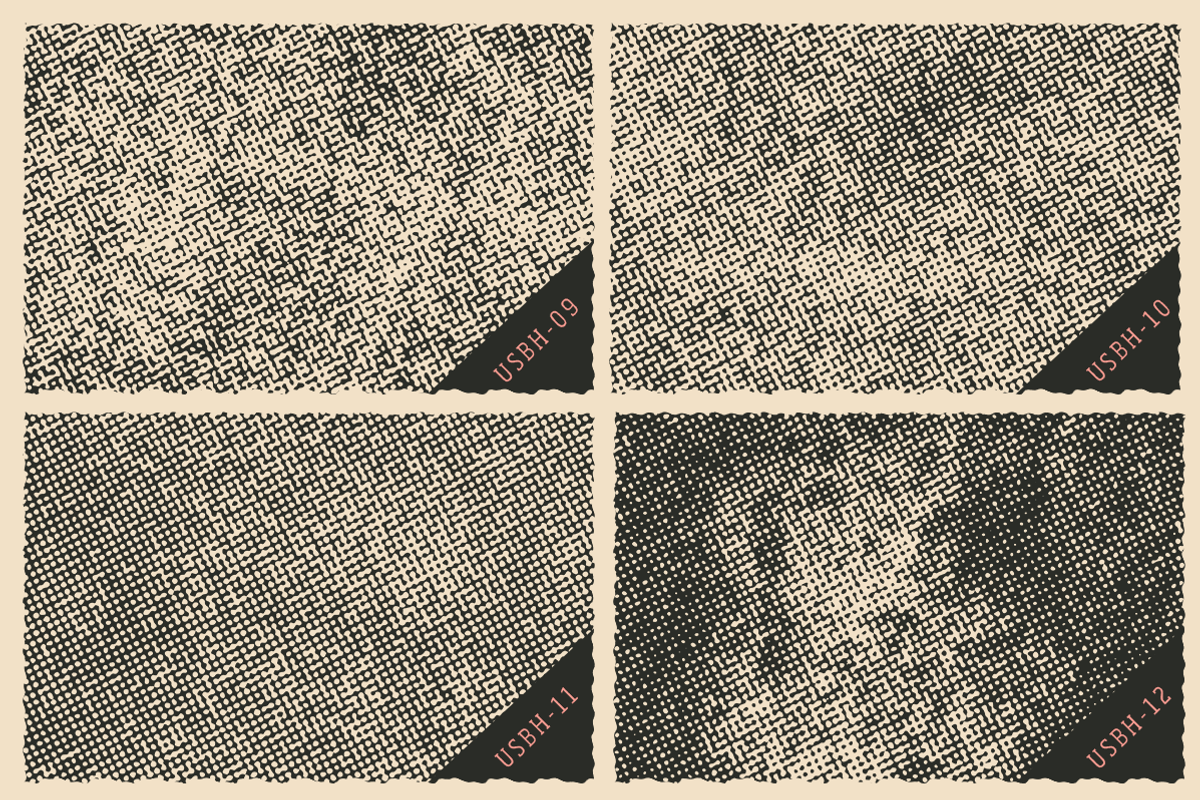 Botched Halftone Textures, a Texture Graphic by Ultrashock (Photo 4 of 8)
