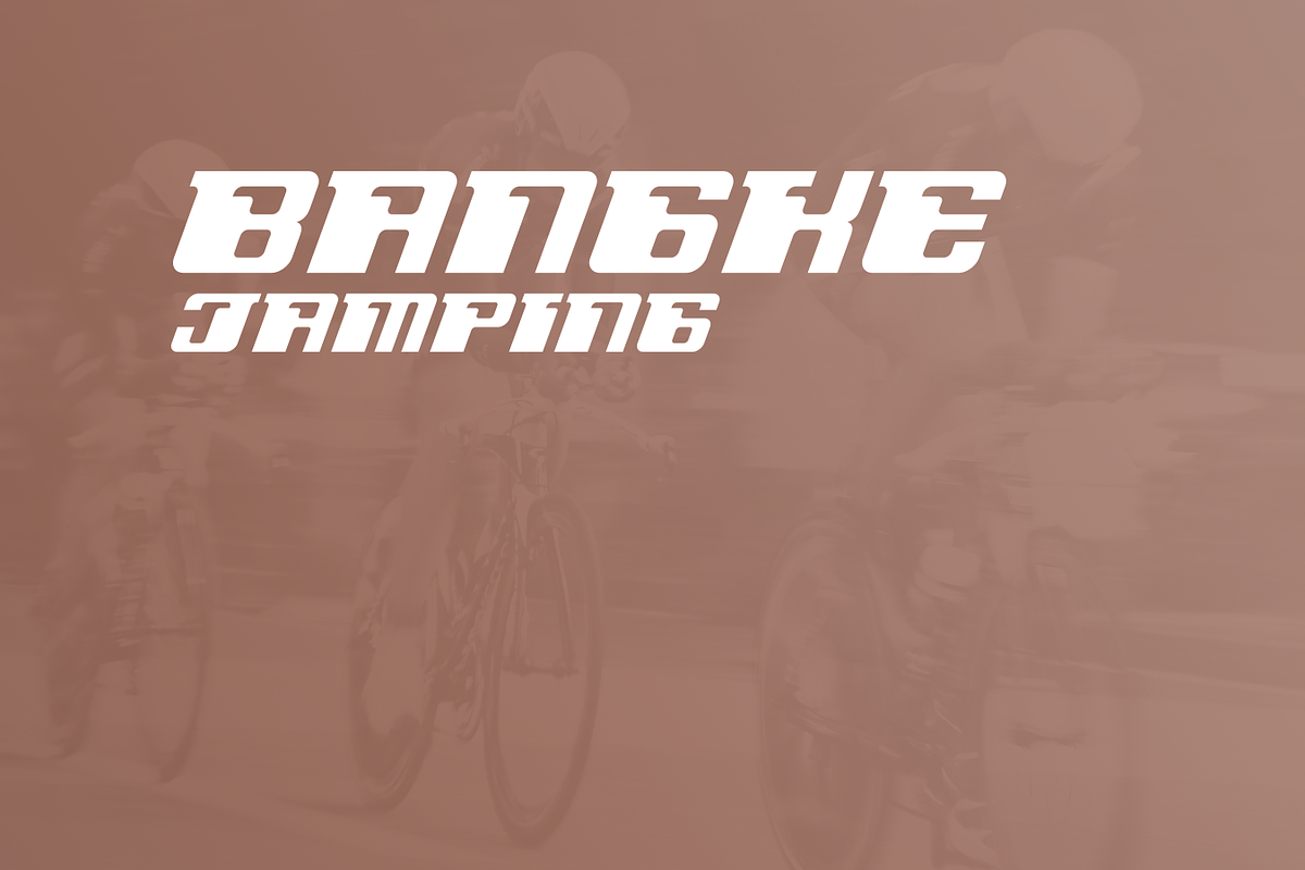 Bacron - Modern Sport Typeface, a Font by Letterna (Photo 2 of 4)