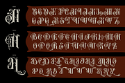 Heritangle Victorian Font, a Blackletter Font by madeDeduk (Thumbnail 6 of 11)