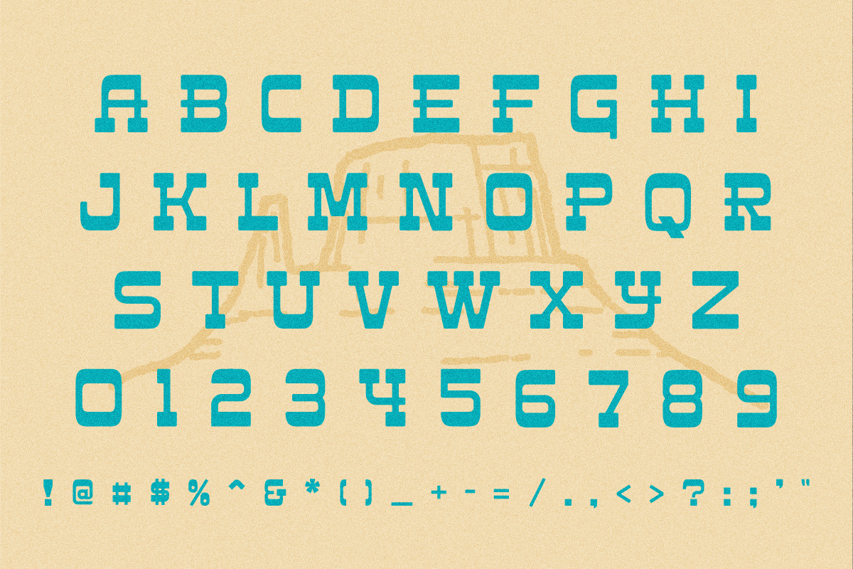 Little Neddy Display Font, a Font by dancashdesign (Photo 2 of 3)