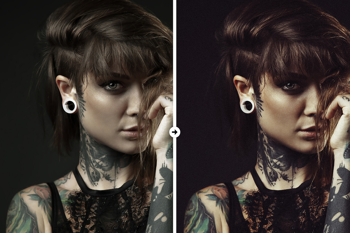 36 Fashion LR & PS Presets, an Action Add-On by M E G A S E T S (Photo 10 of 14)