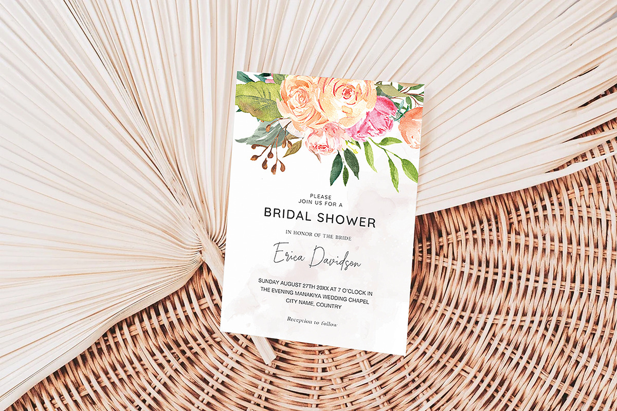 Bridal Shower, an Invitation Template by ShineOnWedding (Photo 3 of 9)