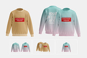 Sweatshirt Mockup, a Shirt Mockup by PixelPiknik (Thumbnail 1 of 7)