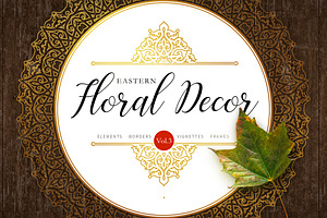 Kit Of Eastern Vector Decor. Vol.3