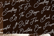 Salvatores, a Script Font by Integritype Studio (Thumbnail 7 of 15)