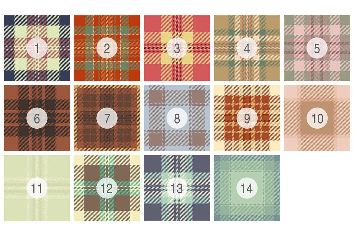 #161 English Classic Style, a Pattern Graphic by Plaid4You (Photo 2 of 5)