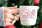 Tis The Season,Santa Reindeer Sleigh, an Illustration by OK Design (Thumbnail 2 of 4)