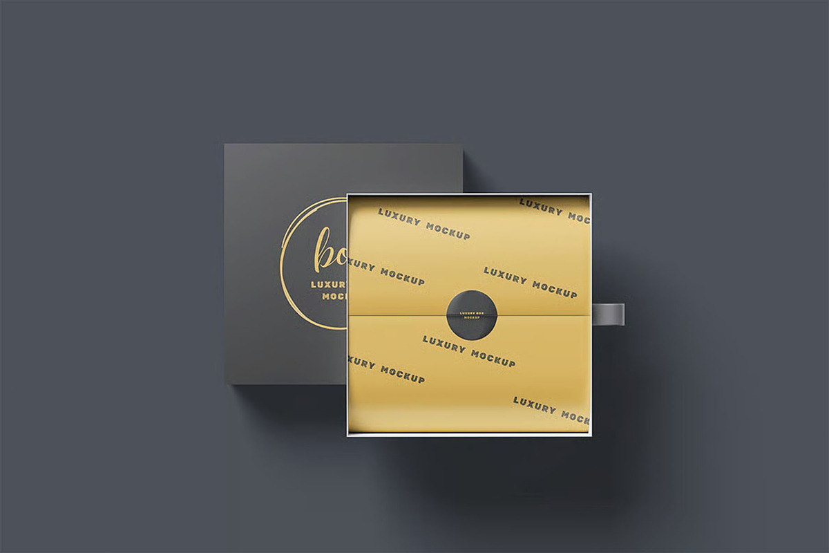 Luxury Box Mockup, a Packaging Mockup by zpackcreative (Photo 5 of 5)