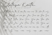 Clathyn Keith Signature, a Script Font by Hanaksara Studio (Thumbnail 12 of 16)
