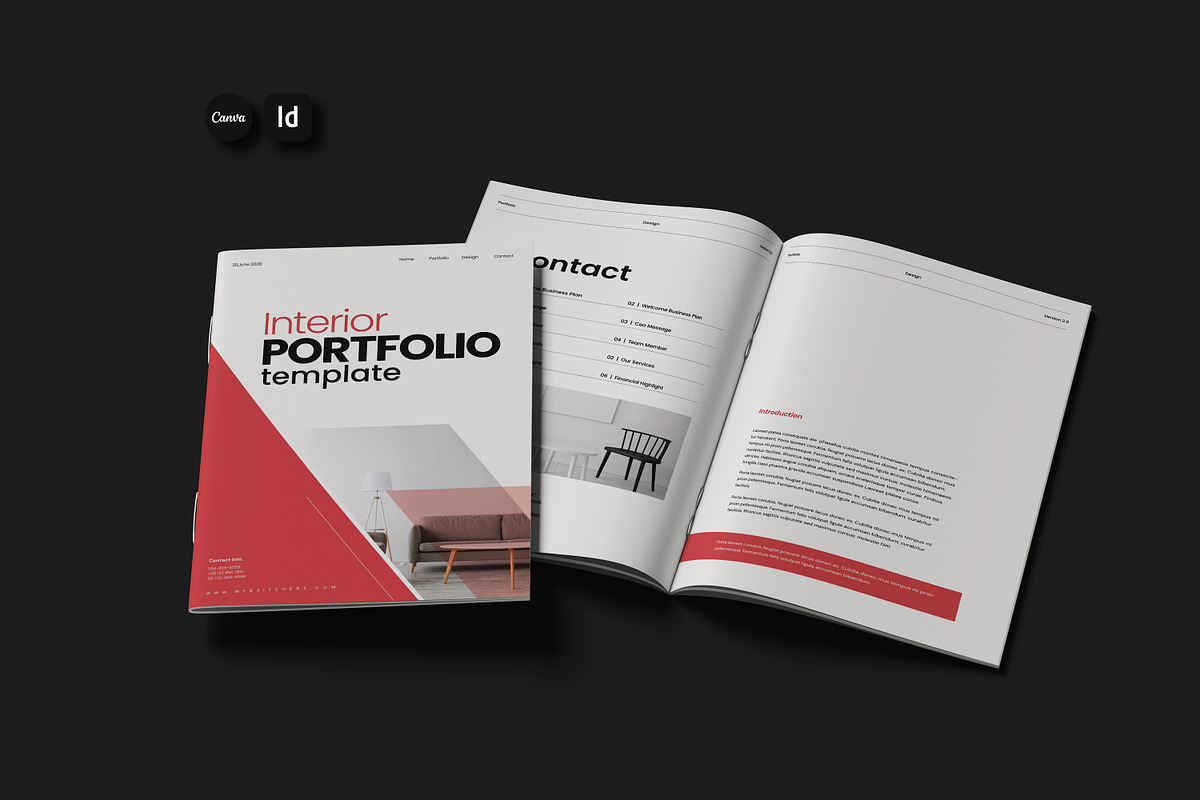 Interior Portfolio Template