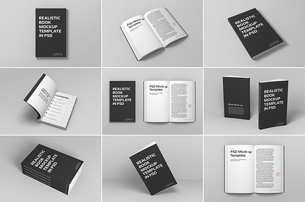 Soft Cover Book Mockup