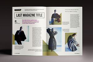 8 InDsgn Magazine Brochure Templates