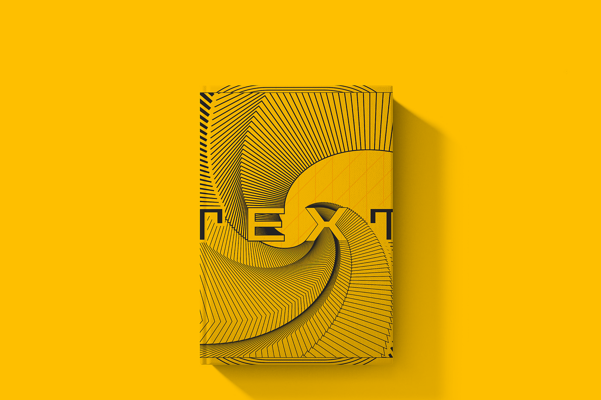 Bold Radial Typography Poster Set, a Poster Template by NJ Himel (Photo 3 of 23)