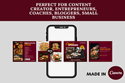 Animated Food Restaurant Instagram, a Social Media Template by LushBury (Thumbnail 7 of 8)