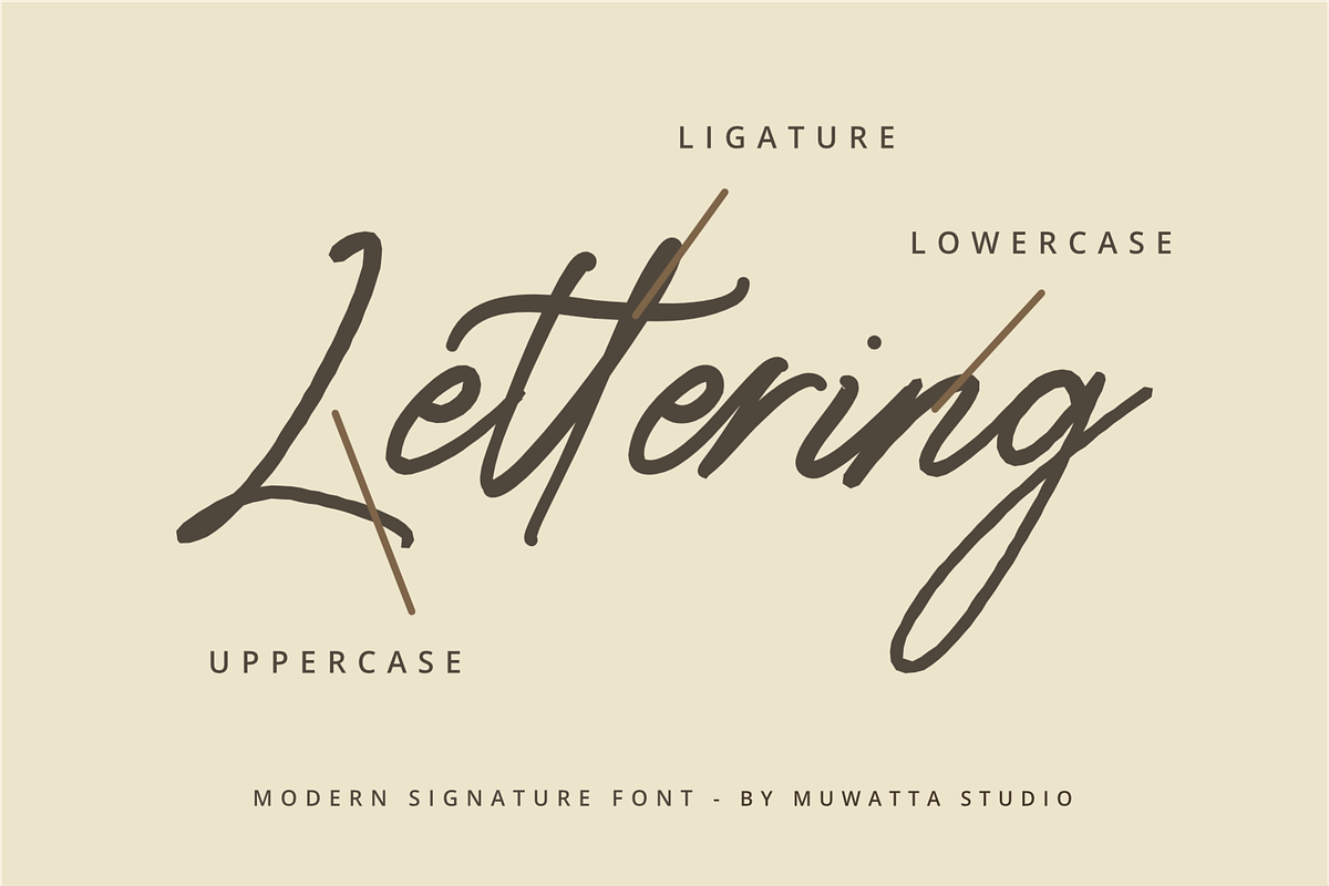Eiffel Font, a Handwritten Font by Muwatta Studio (Photo 2 of 10)
