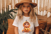 Cute Halloween Jack. TShirt Sticker., an Animal Illustration by KENO Mascots (Thumbnail 4 of 10)