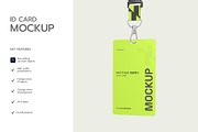 Corporate ID Card Badge Mockup PSD, a Product Mockup by graphypix (Thumbnail 2 of 4)