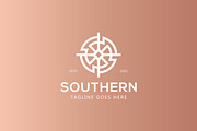 Elegant Linear Circle Shape Compass, a Branding & Logo Template by Signatoro (Thumbnail 3 of 4)
