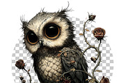 Dark Academia Portraits Gothic Png, an Illustration by one-touch (Thumbnail 17 of 18)