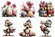 Cute Easter Clipart, an Illustration by Craft Nest (Thumbnail 5 of 11)