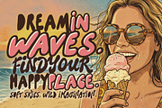 NumbStar Font Trio - Dreamy Summer, a Handwritten Font by HypeWorksCo (Thumbnail 9 of 29)