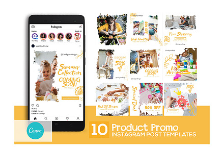 Instagram Post Template For Canva