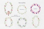 Fairy tale watercolor clip art, an Illustration by Navenzeles (Thumbnail 9 of 12)