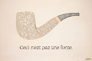 Magritte Surrealist Serif Font