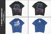 T-shirt Wrinkled Mockup, a Shirt Mockup by DaldSgh (Thumbnail 3 of 11)