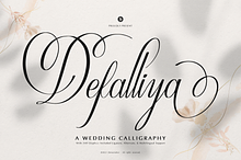 Defalliya | Wedding Calligraphy