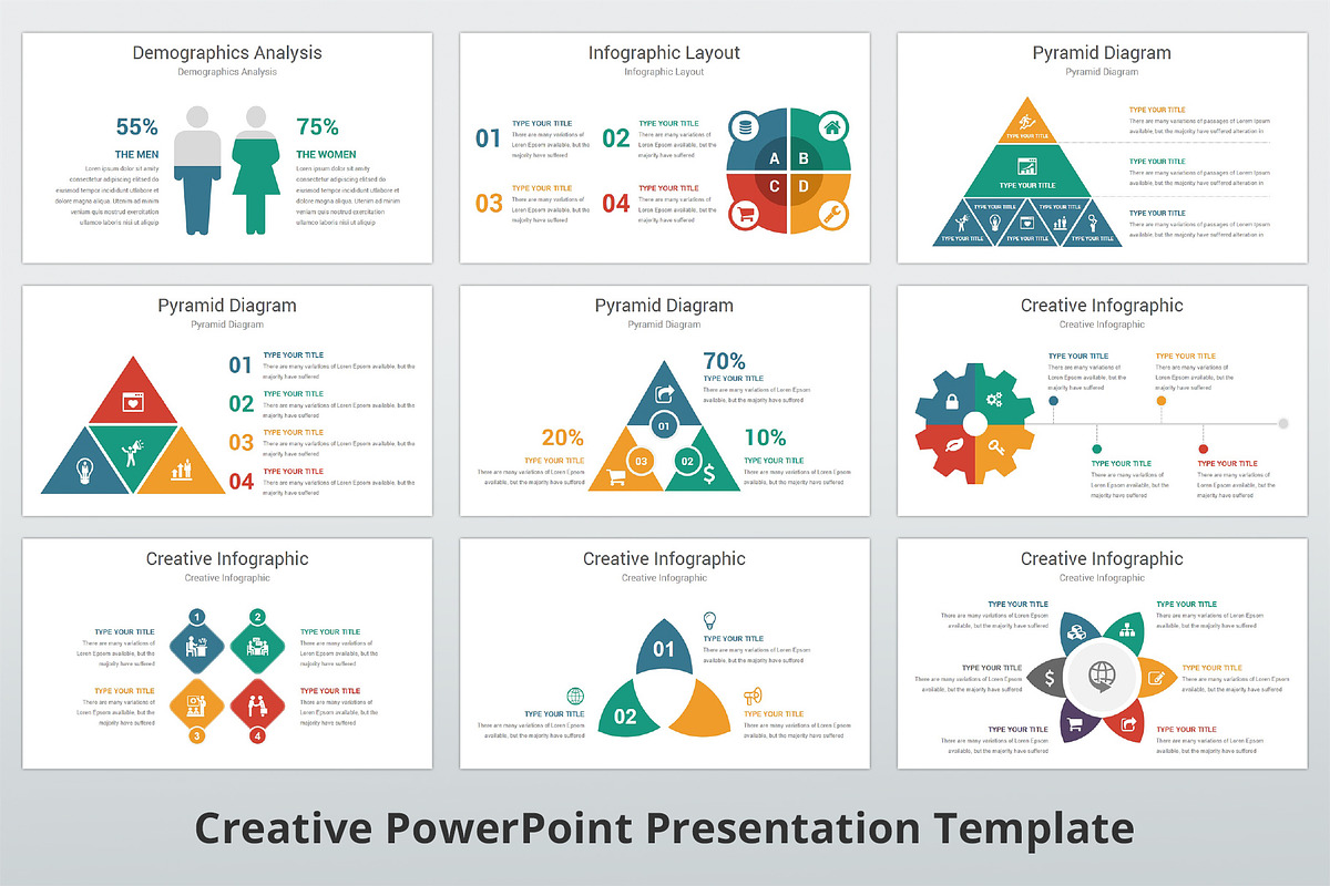 Creative PowerPoint Template, a Presentation Template by GraphicStan (Photo 15 of 23)