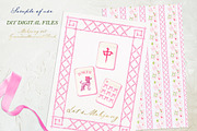Mahjong Set PNG Watercolor DIY, an Illustration by LABFcreations (Thumbnail 4 of 4)