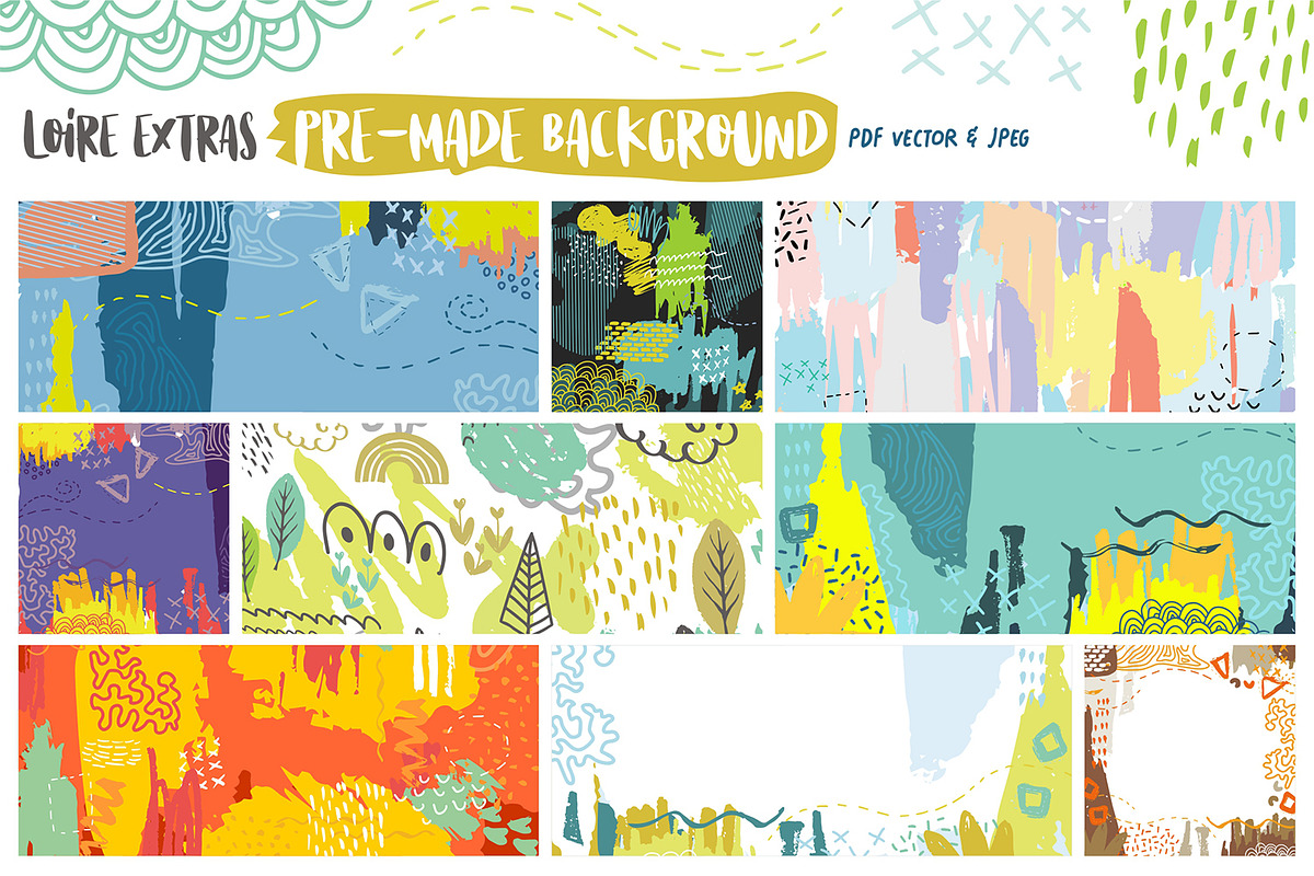 Loire Font Pack + Graphic Bundle, a Font by Heybing Supply Co. (Photo 10 of 15)