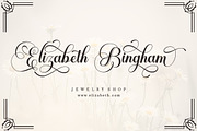Bernard Script, a Script Font by Strong.co (Thumbnail 5 of 9)