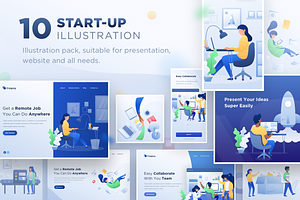 Startup Illustration Pack