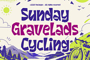 Gravelads – Adventure Display Font, a Sans Serif Font by Variatype (Thumbnail 1 of 10)