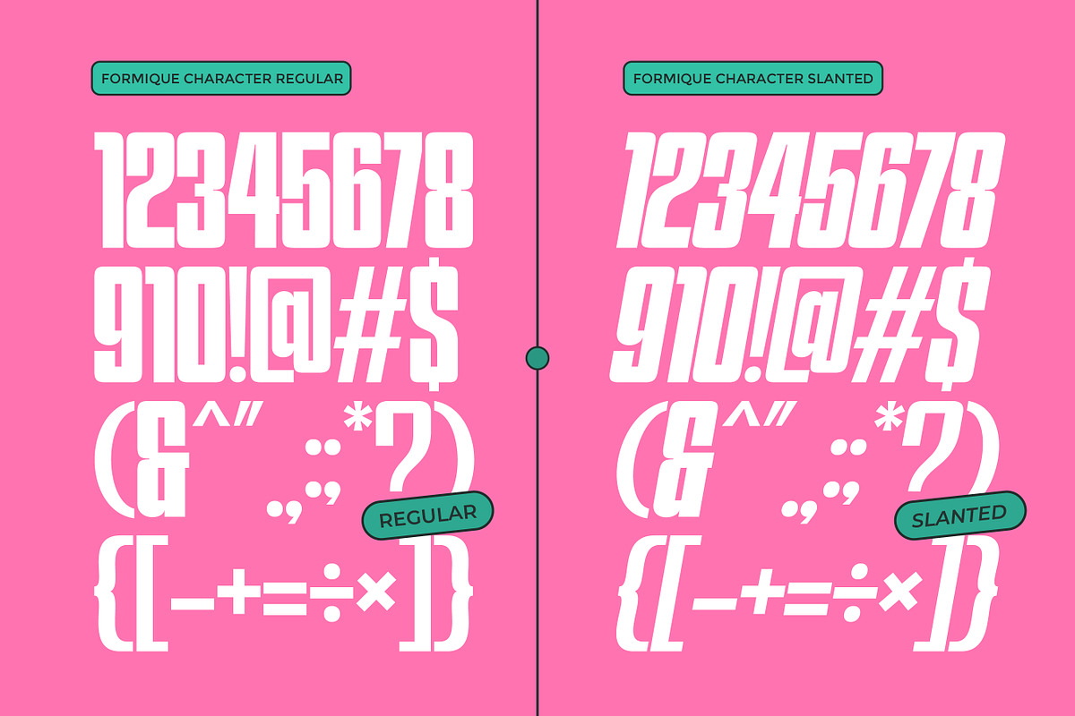 Formique Font Family, a Sans Serif Font by Typoraith Co (Photo 9 of 10)