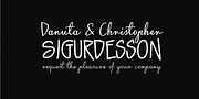 Gwidon, a Script Font by GRIN3 (Nowak) (Thumbnail 5 of 5)