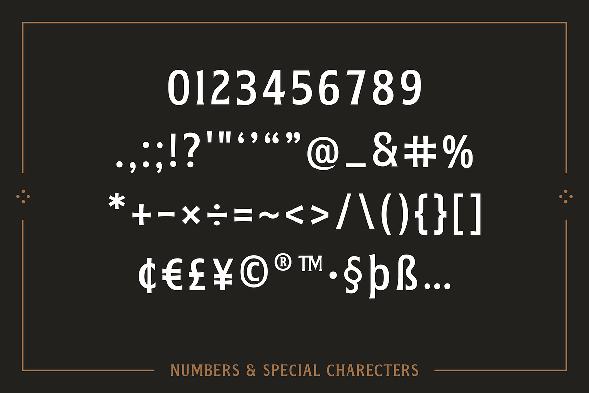 American Spirit – Vintage Serif Font, a Serif Font by Creative Type (Photo 7 of 7)
