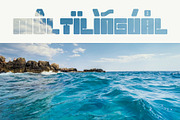 Summer Cosmos - Chunky Sans Font, a Sans Serif Font by Hakara Type (Thumbnail 7 of 8)
