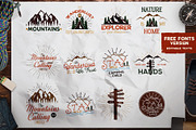 Vintage Adventure Branding Kit, a Branding & Logo Template by JeksonGraphics (Thumbnail 33 of 55)